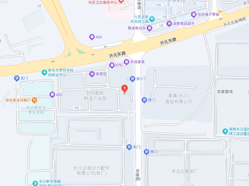 联系我们地图